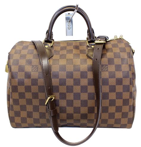 speedy damier lv|speedy 30 damier with strap.